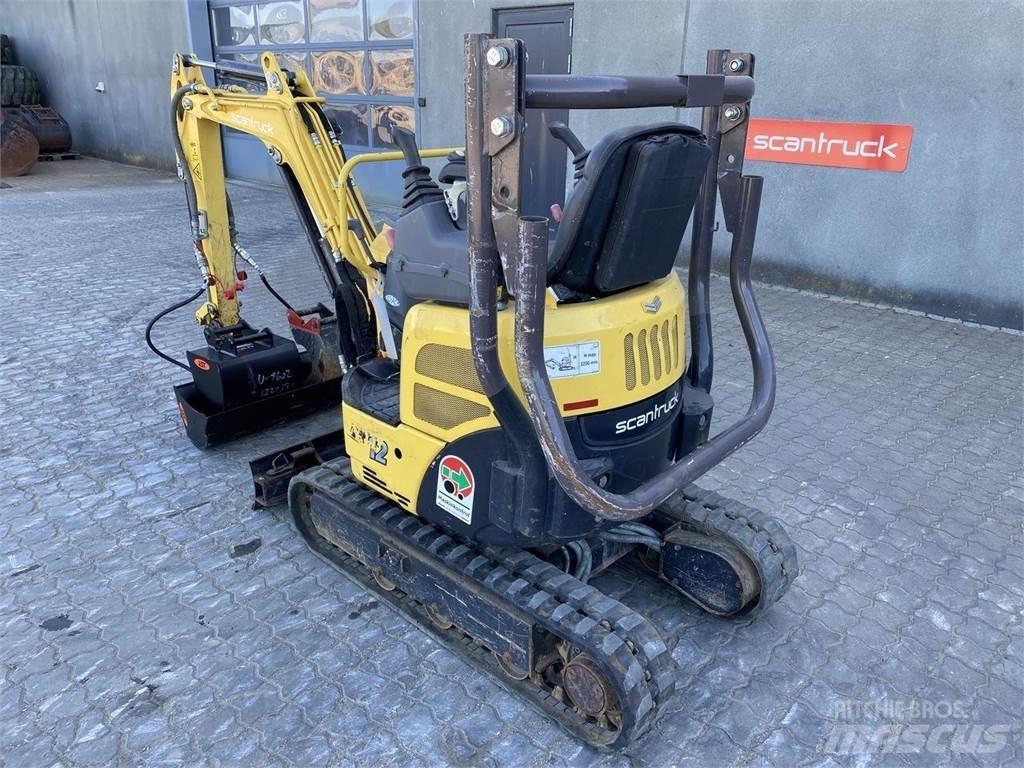 Yanmar VIO12 Excavadoras de ruedas