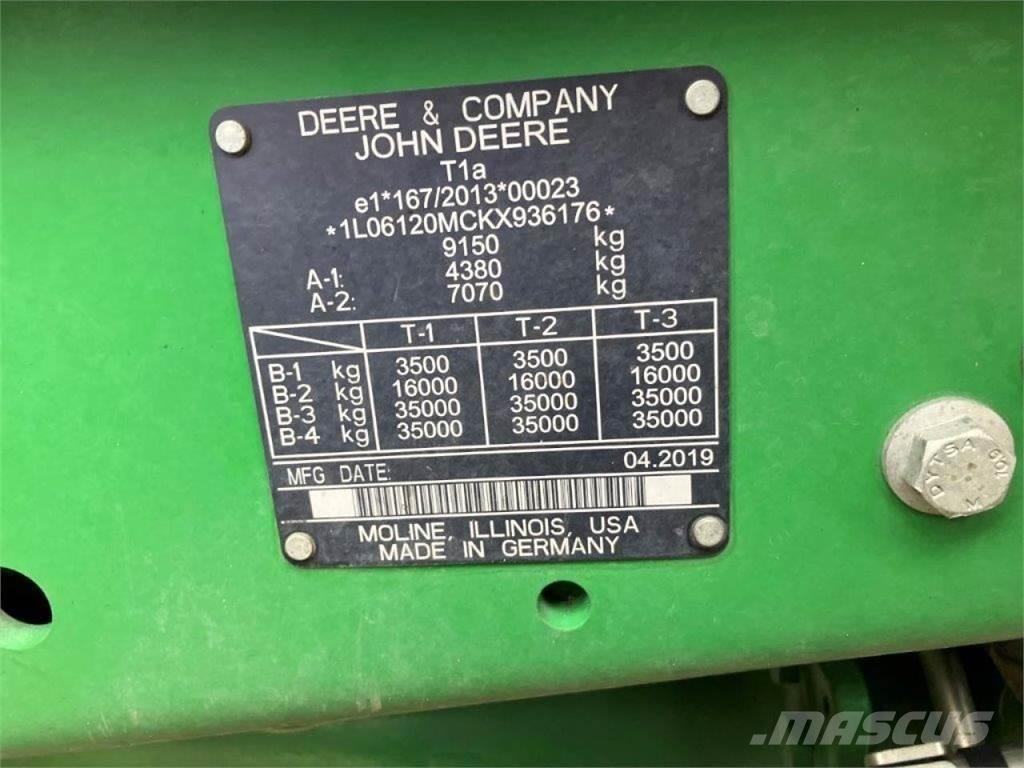 John Deere 6120M Tractores