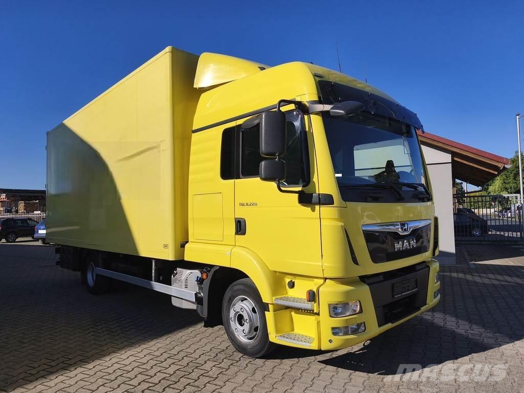 MAN TGL 8.220 Camiones caja cerrada