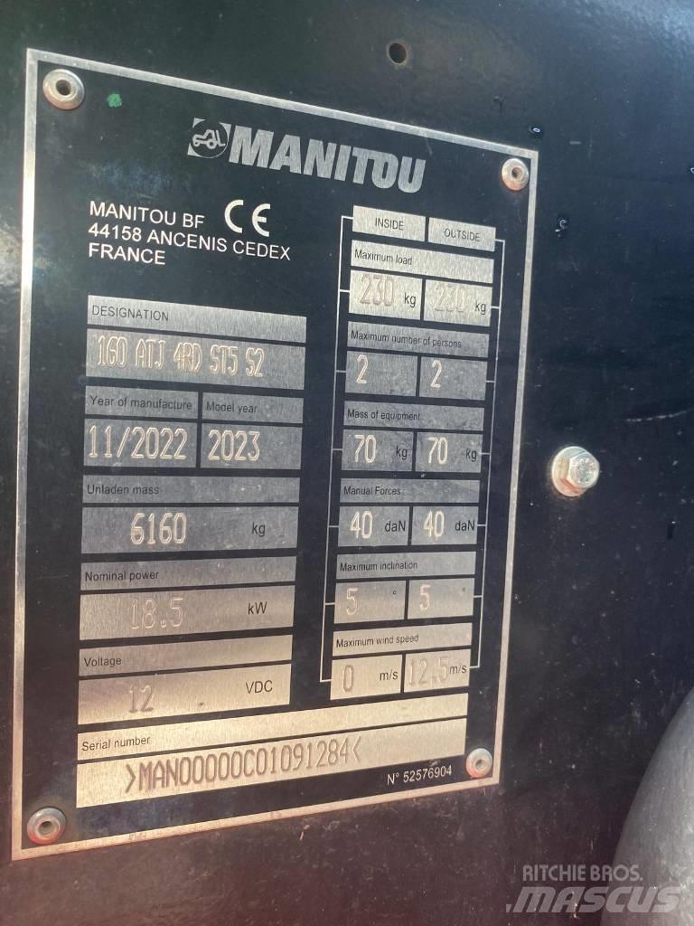 Manitou 160 ATJ Plataforma de trabajo articulada