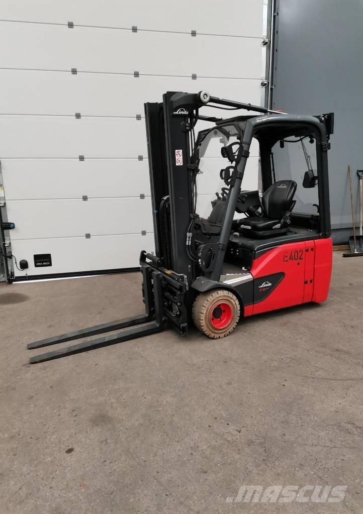 Linde E18-02 Carretillas de horquilla eléctrica
