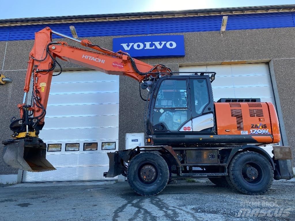 Hitachi ZX170w-6 2P Excavadoras de ruedas