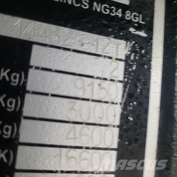 Bailey 12 T dumper Remolques multifunción