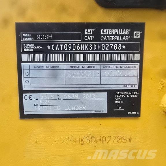 CAT 906H Cargadoras sobre ruedas