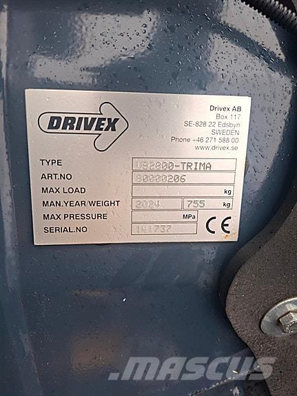 Drivex VB2800 Láminas y cuñas quitanieves