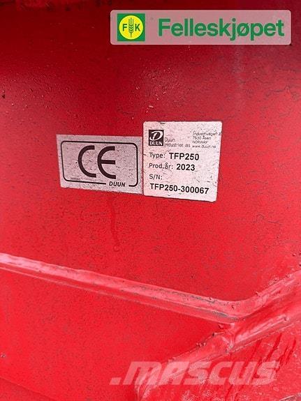 Duun TFP250 Fresadoras quitanieves