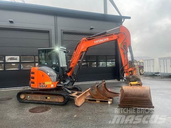 Hitachi ZX55u Mini excavadoras < 7t