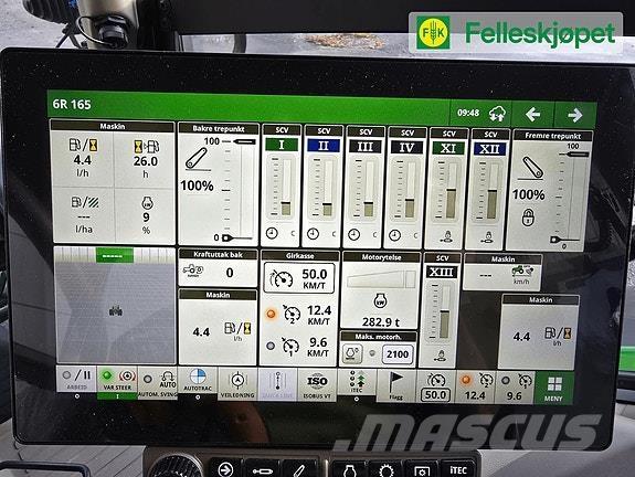 John Deere 6R 165 Tractores