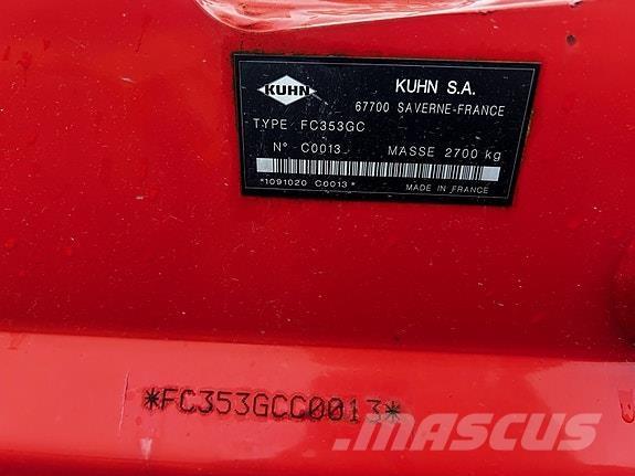 Kuhn FC353 GC Segadoras