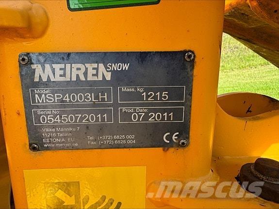 Meiren MSP4003LH Láminas y cuñas quitanieves