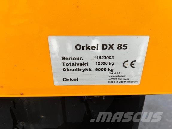 Orkel DX85 Remolques multifunción