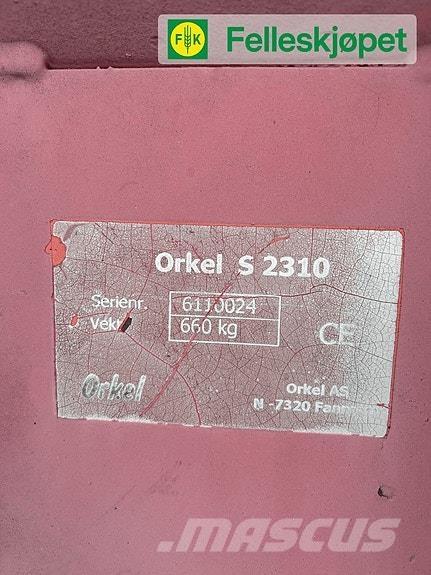 Orkel S 2310 Fresadoras quitanieves