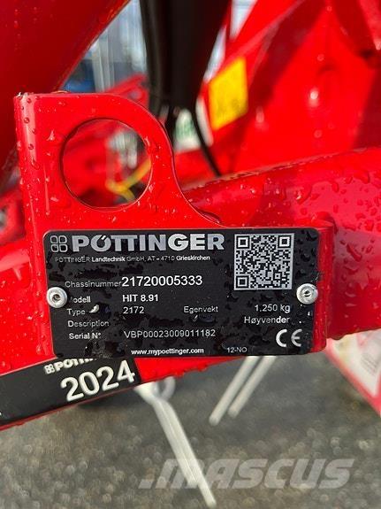 Pöttinger HIT 8.91 Segadoras hileradoras