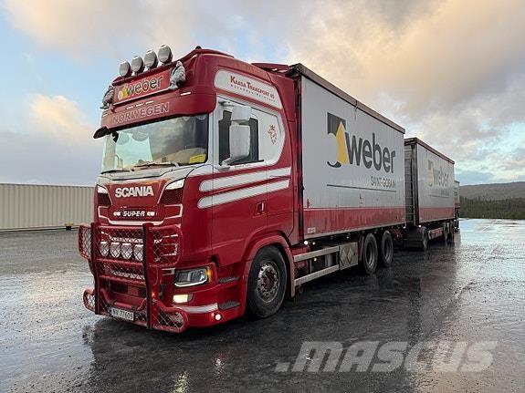 Scania 650 S Camiones caja cerrada