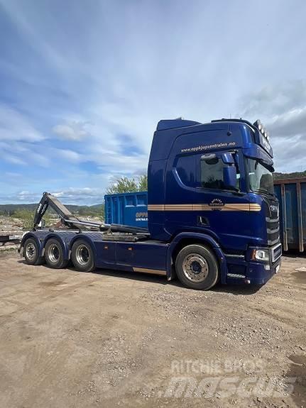 Scania R 650 Camiones con gancho