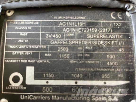 TMC FTB16 52824. Carretillas diesel