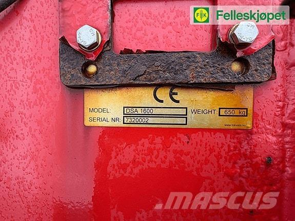 Tokvam DSA 1600 Otros equipos para carreteras y quitanieves