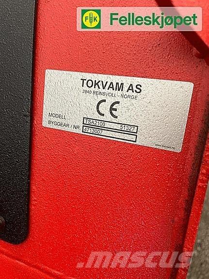 Tokvam TSA2100 Otros equipos para carreteras y quitanieves