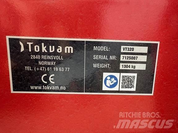 Tokvam VT 320 Láminas y cuñas quitanieves