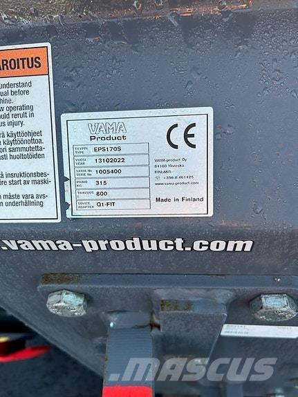 Vama 1,7 meter Otros equipos para carreteras y quitanieves