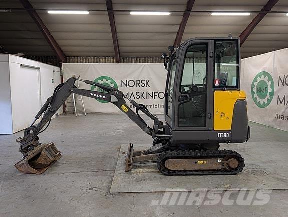 Volvo ECR18D Mini excavadoras < 7t
