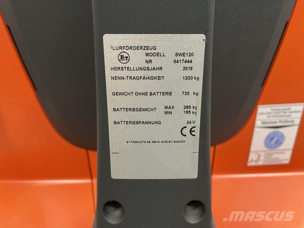 BT SWE 120 Apiladores eléctricos