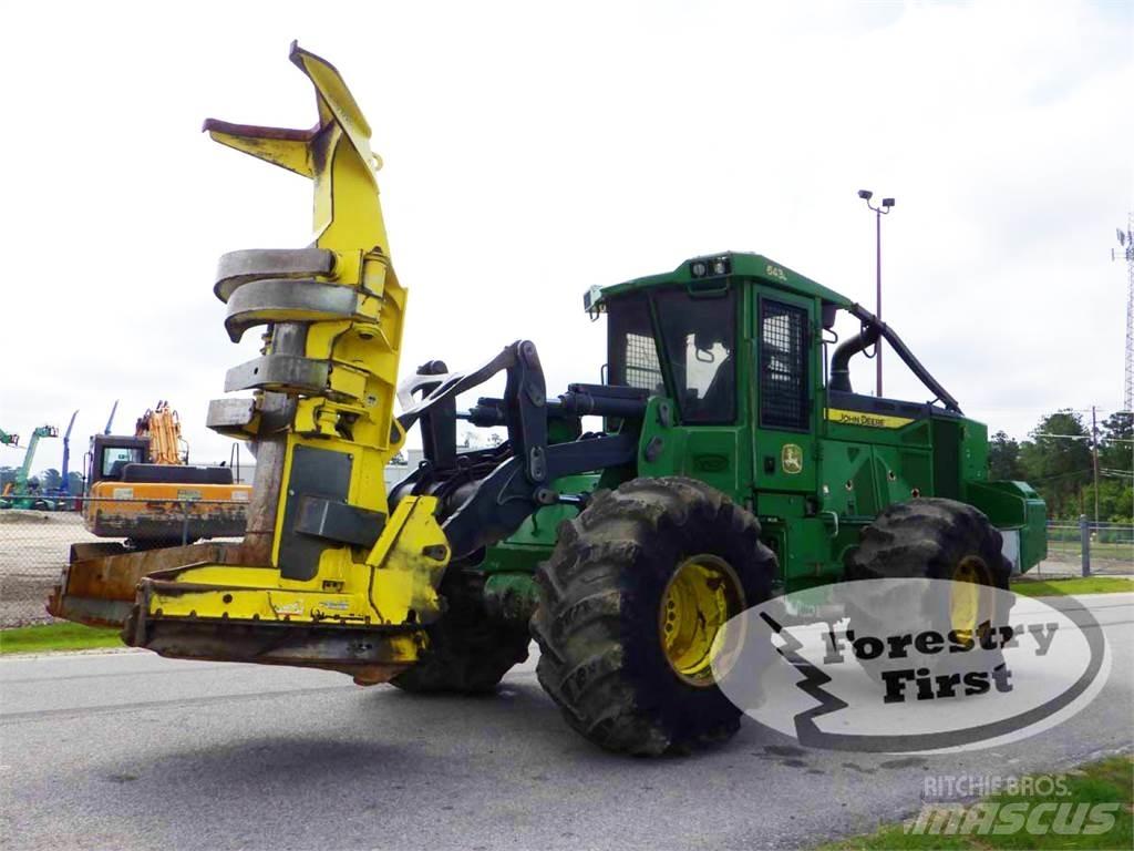 John Deere 643L Talador apilador