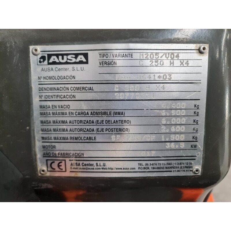 Ausa C250H Carretillas elevadoras todo terreno
