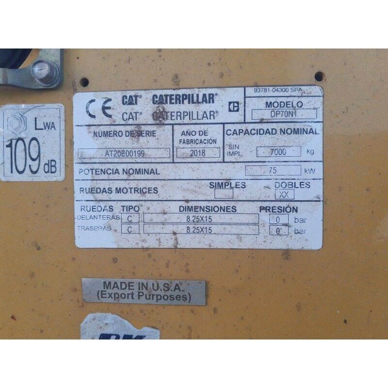 CAT DP70N1 Carretillas diesel