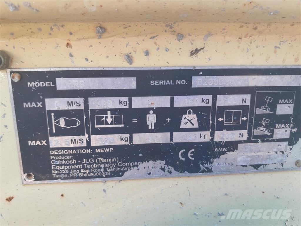JLG 10RS Plataformas tijera