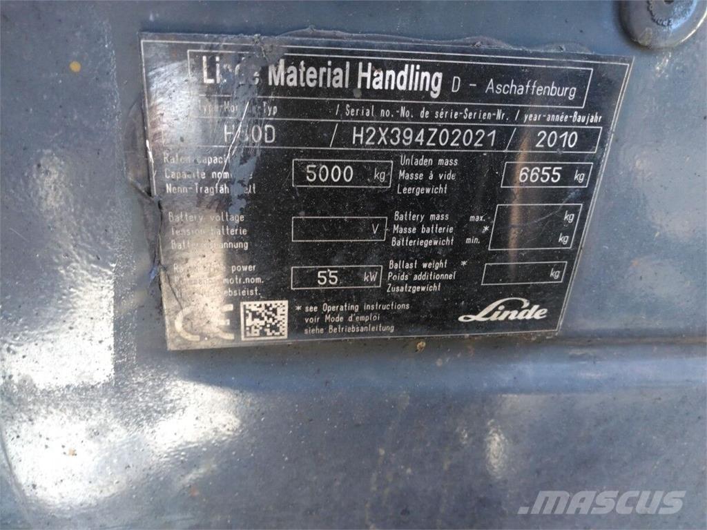 Linde H50D Almacenaje - Otros