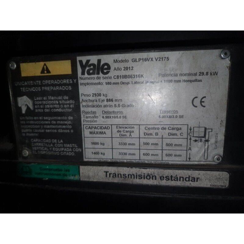 Yale LO2.5 Carretillas LPG
