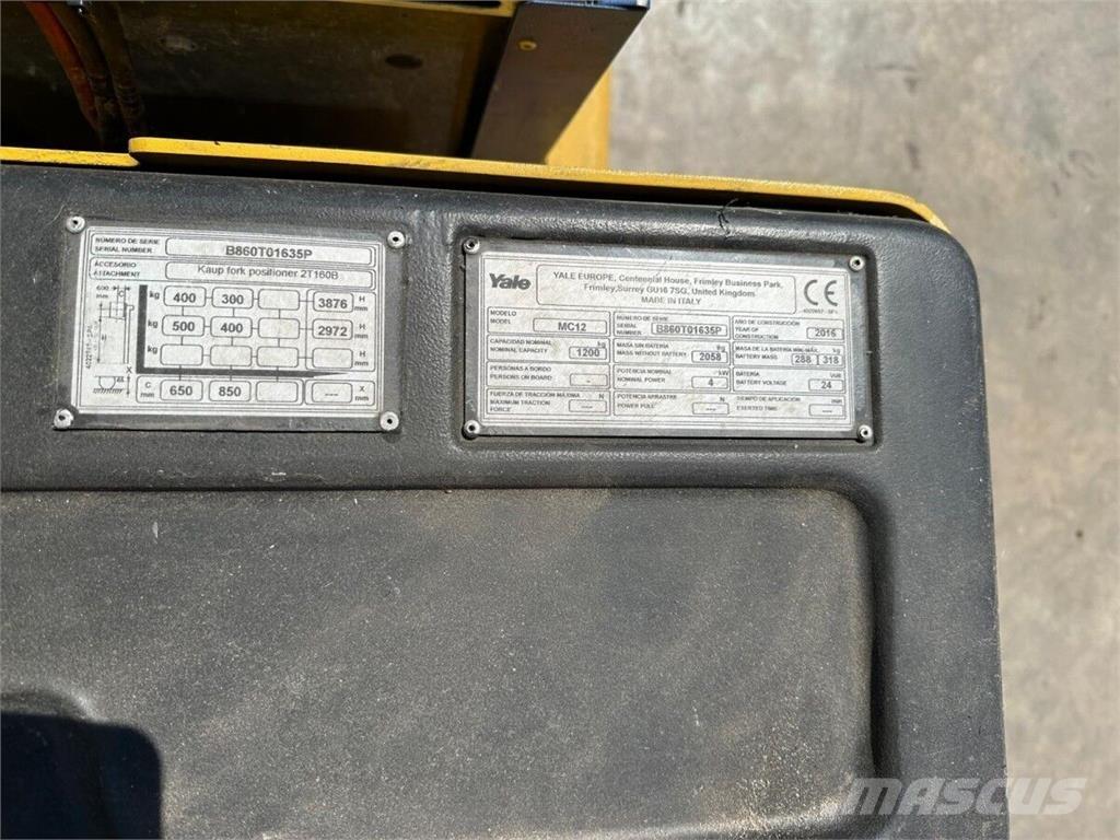 Yale MC12 Almacenaje - Otros