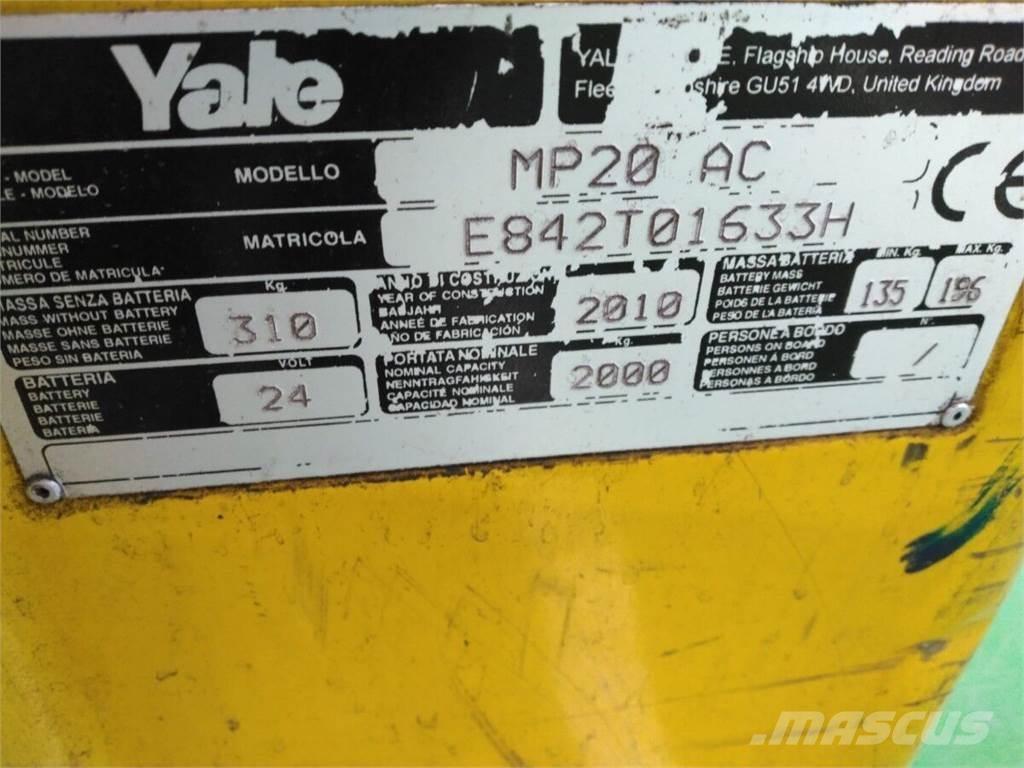 Yale MP20 Transpaletas Electricas