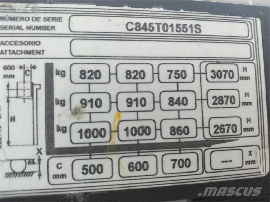 Yale MS10E Almacenaje - Otros