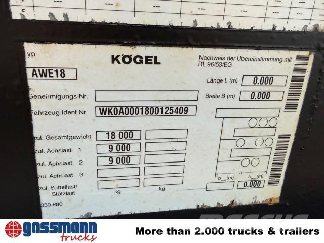 Kögel AWE 18 Otros remolques