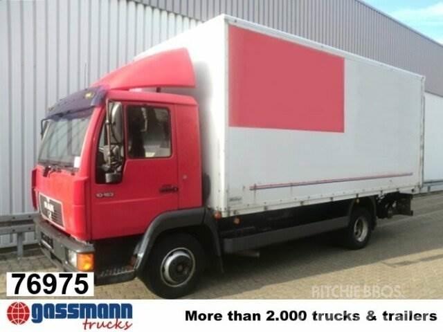 MAN L35 10.163 4x2 Camiones caja cerrada
