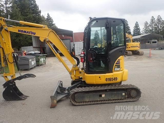 Komatsu PC35MR-5 +1 Excavadoras de cadenas