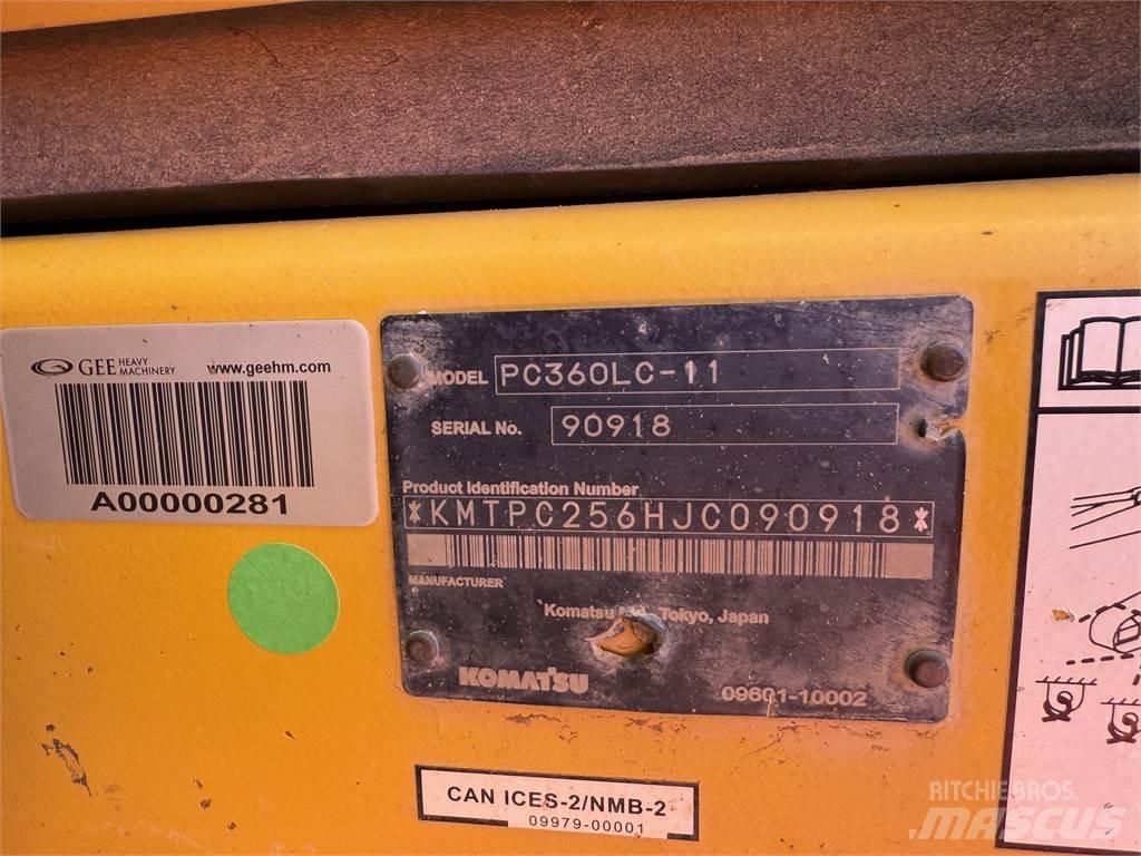 Komatsu PC360LC-11 +1 Excavadoras de cadenas