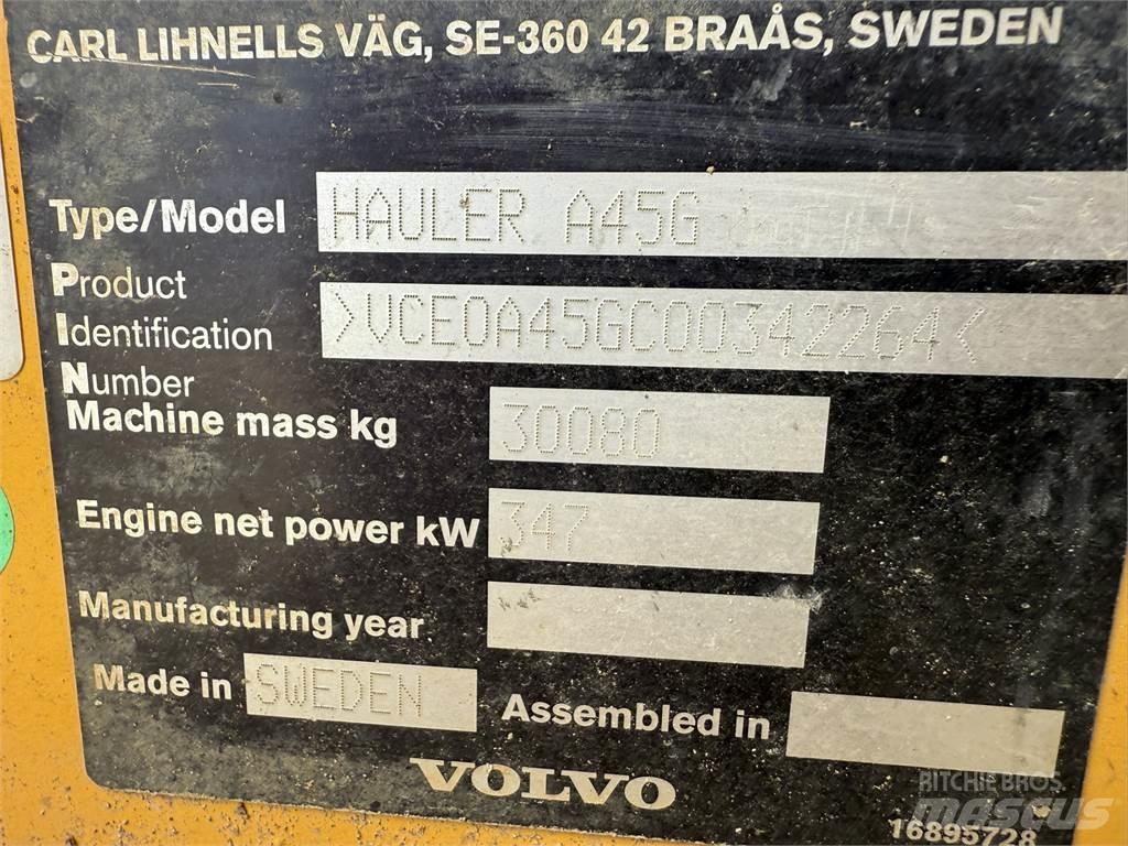Volvo A45G W/ TAILGATE Dúmpers articulados