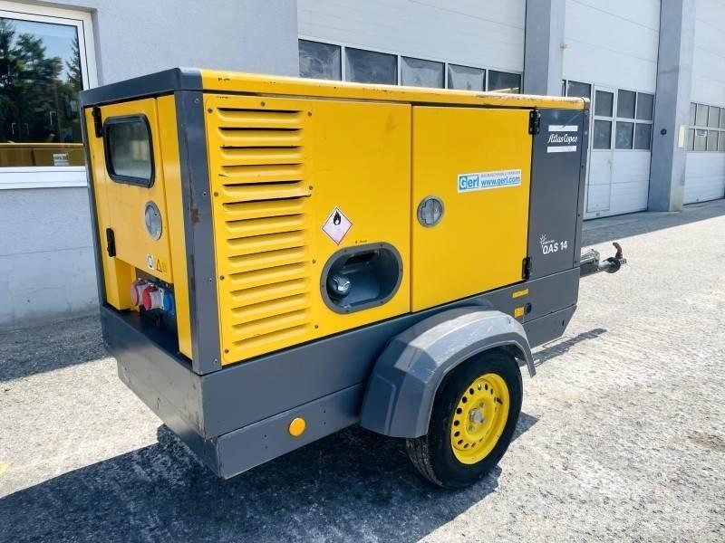 Atlas Copco QAS14 PDS Generadores diesel