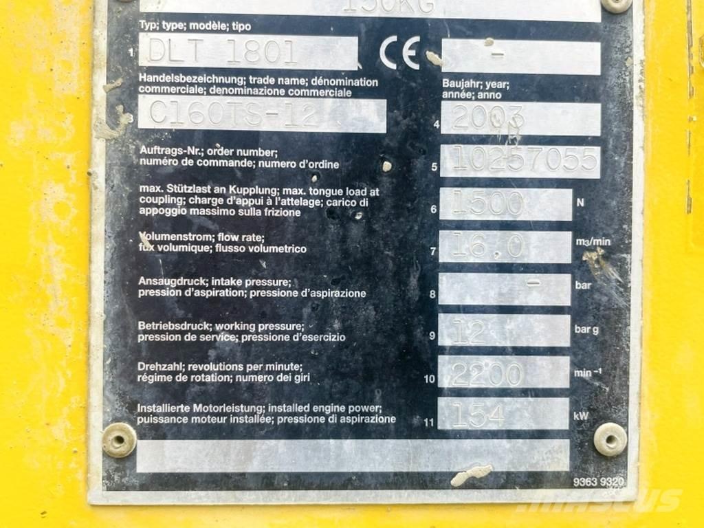 Compair C160 TS-12 Compresores