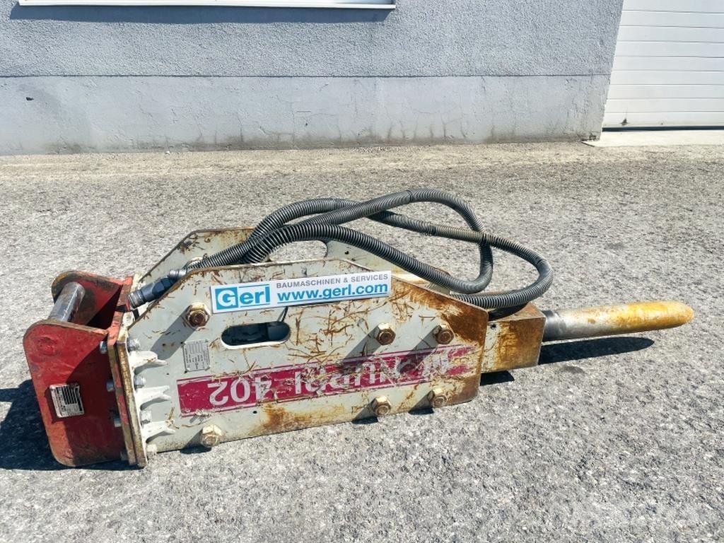  Huppi 402 Martillos neumáticos para pilotes