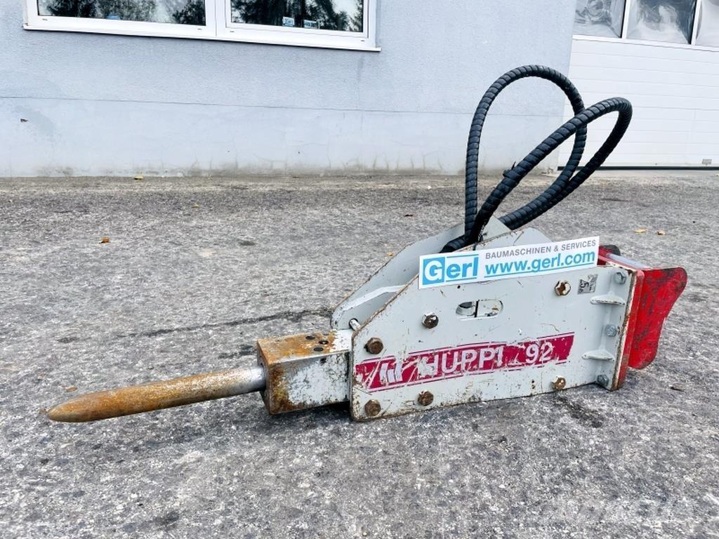  Huppi 92 Martillos neumáticos para pilotes