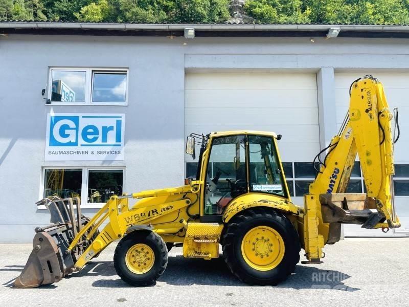 Komatsu WB97R-2 Retrocargadoras
