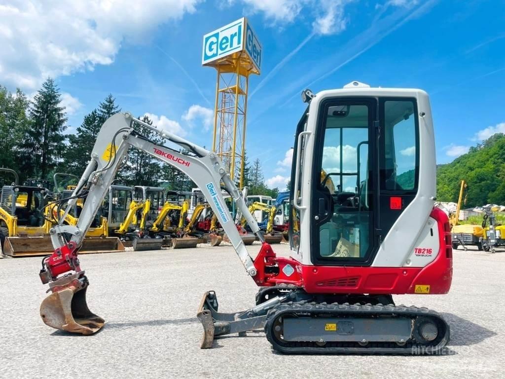 Takeuchi TB216 Mini excavadoras < 7t