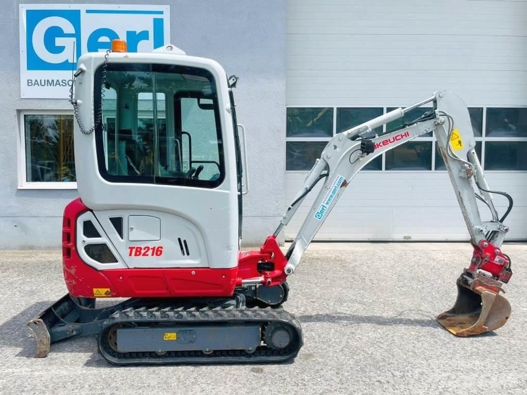 Takeuchi TB216 Mini excavadoras < 7t