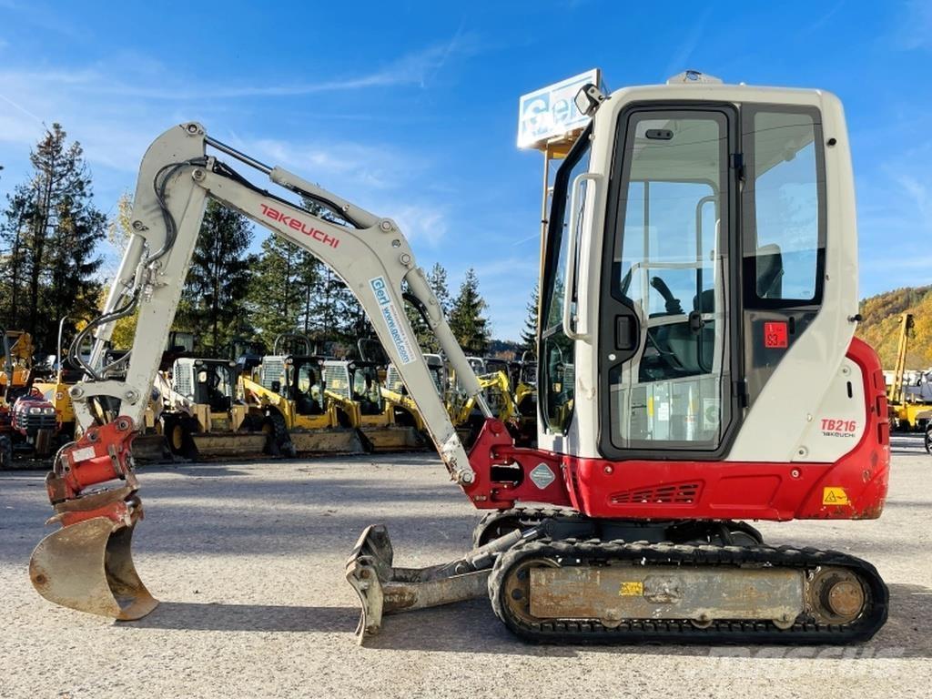Takeuchi TB216 Mini excavadoras < 7t