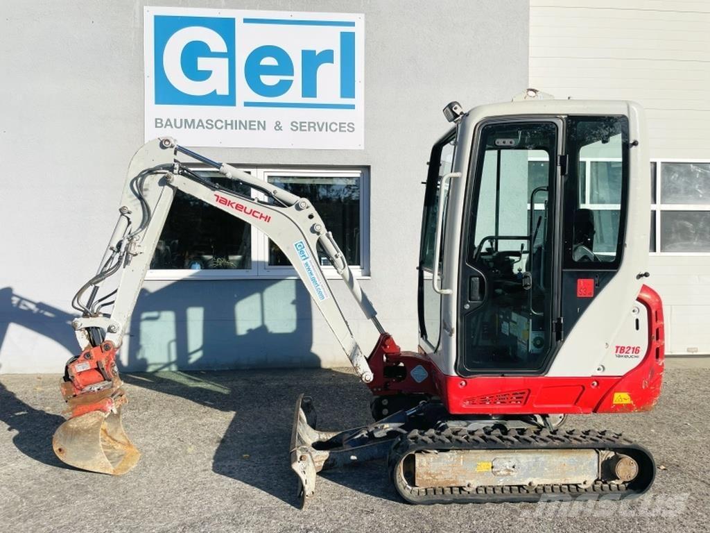 Takeuchi TB216 Mini excavadoras < 7t