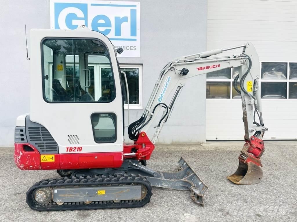 Takeuchi TB219 Mini excavadoras < 7t
